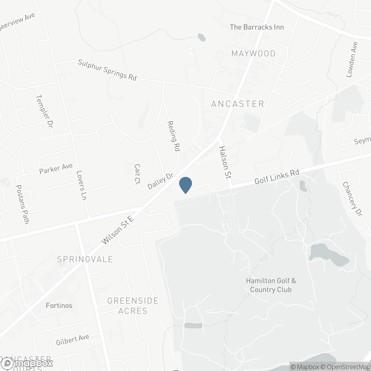 181 GOLF LINKS Road, Ancaster, Ontario L9G 2N4